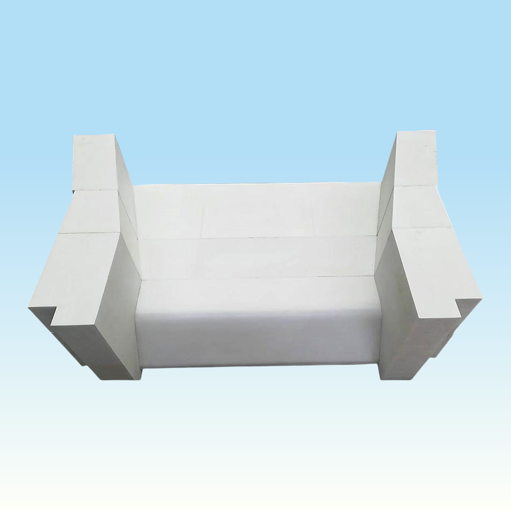 Fused Alumina Refractory Blocks 